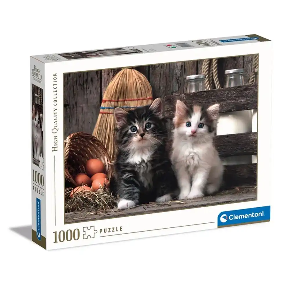 Clementoni - Lovely kittens Puzzle 1000 Pieces - 39340