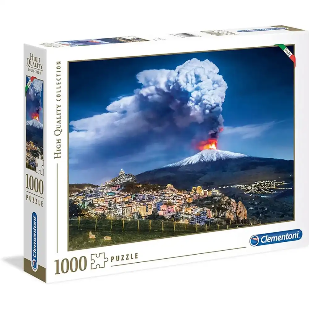 Clementoni - Mount Etna Puzzle 1000 Pieces - 39453