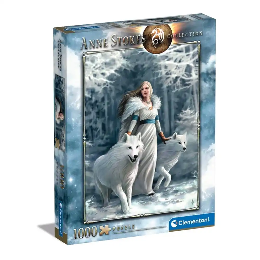 Clementoni - Anne Stokes Winter Guardians Puzzle 1000 Pieces - 39477