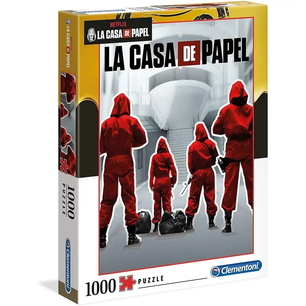 Clementoni - Money Heist Puzzle 1000 Pieces - 39532