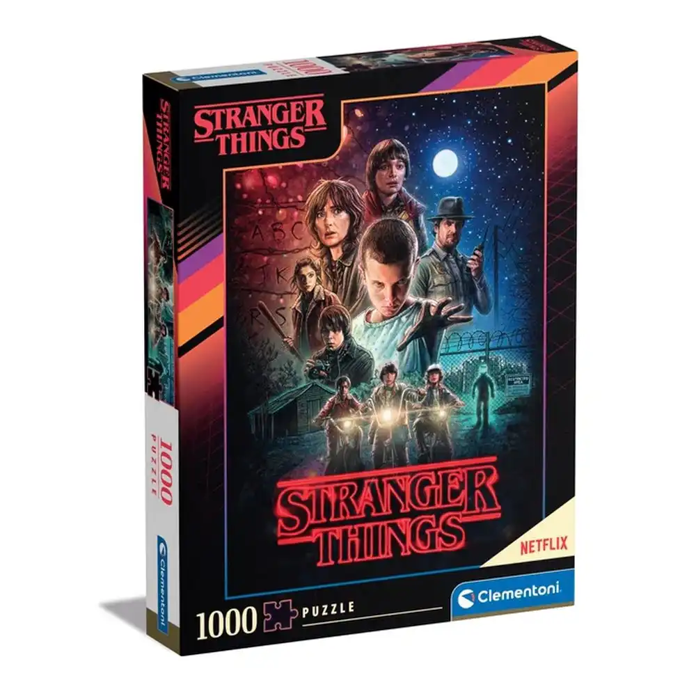 Clementoni - Stranger Things 1 Puzzle 1000 Pieces - 39542