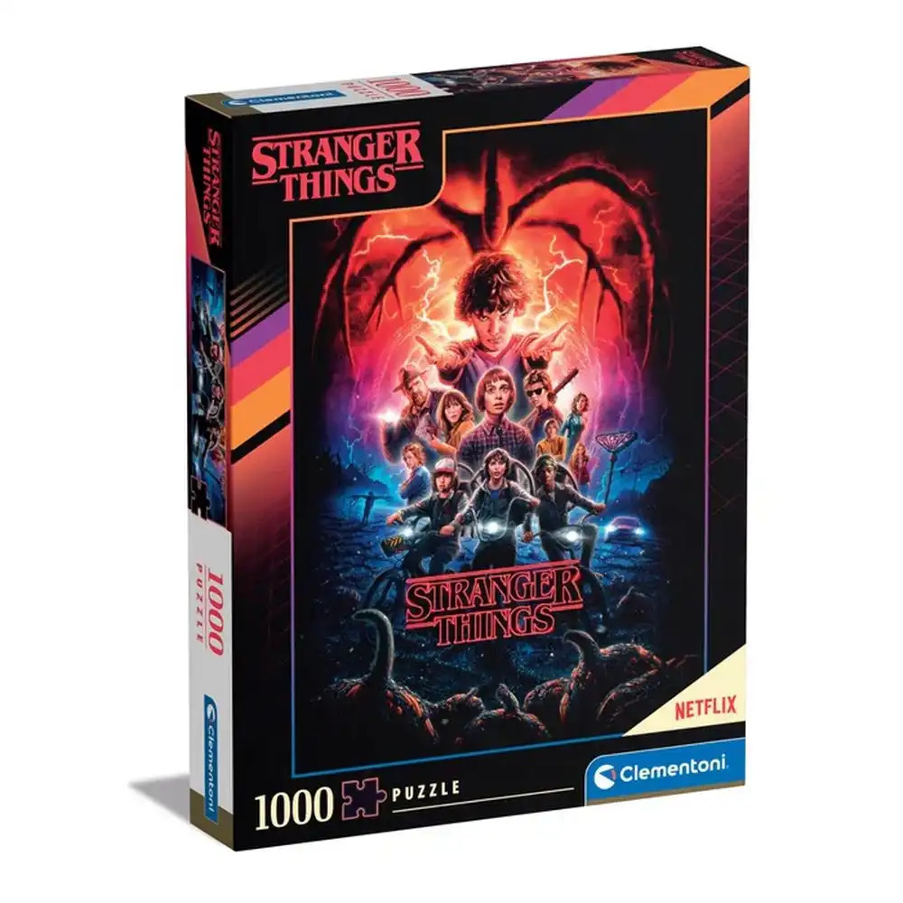 Clementoni - Stranger Things 2 Puzzle 1000 Pieces - 39543