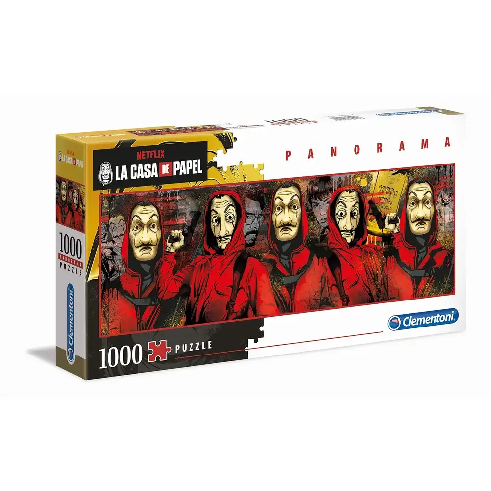 Clementoni - La Casa De Papel Money Heist Puzzle 1000 Pieces - 39545