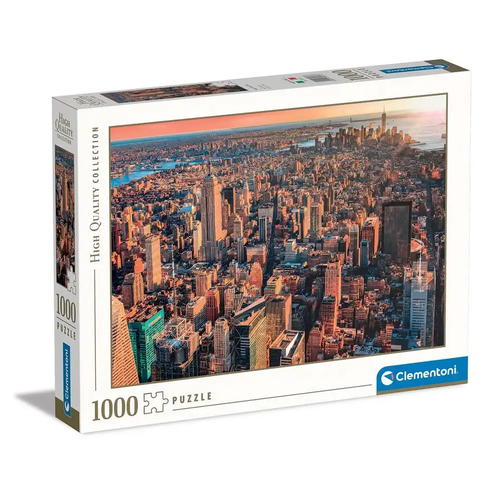 Clementoni - New York City Sunset Puzzle 1000 Pieces - 39646