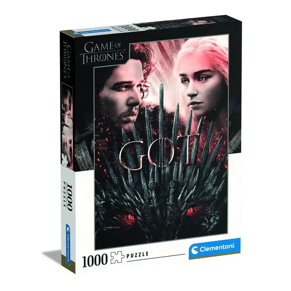 Clementoni - Game Of Thrones Puzzle 1000 Pieces - 39651