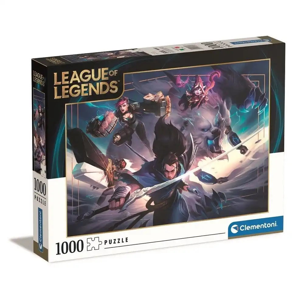 Clementoni - League Of Legends II Puzzle 1000 Pieces - 39669