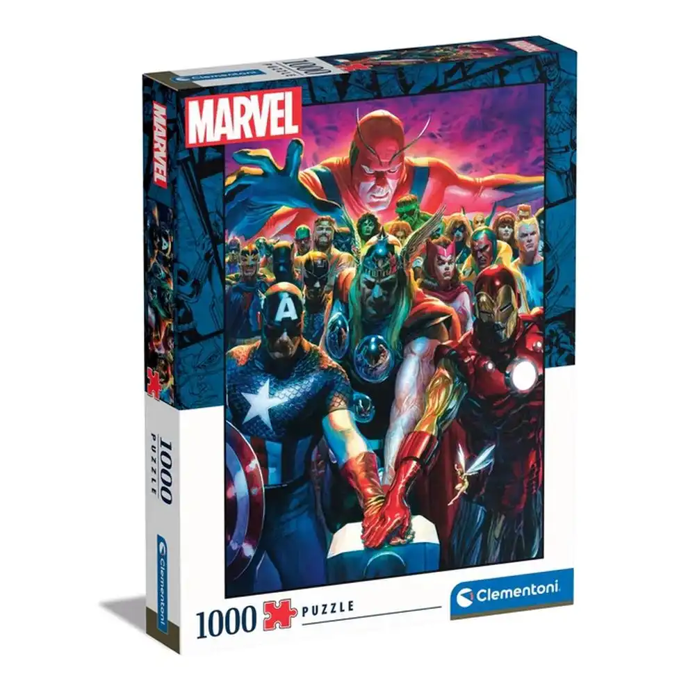 Clementoni - Marvel The Avengers Puzzle 1000 Pieces - 39672