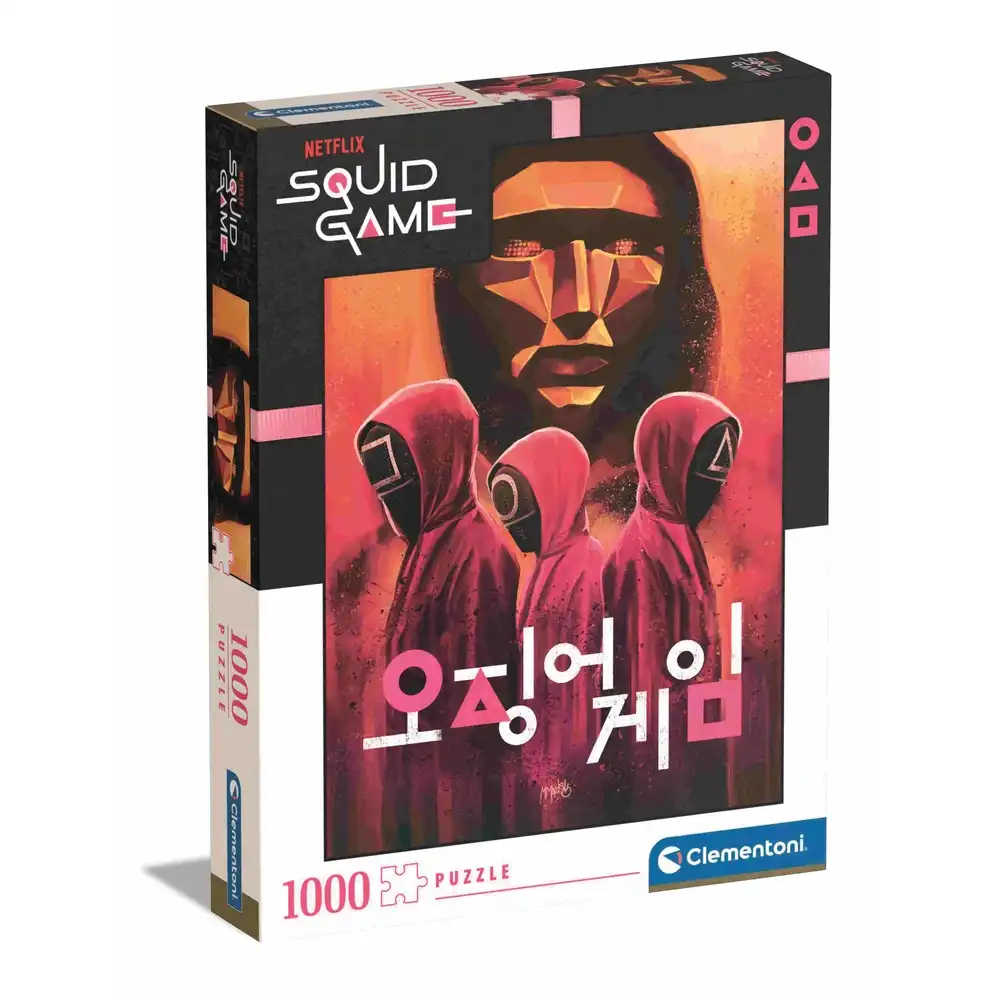 Clementoni - Netflix Squid Game Puzzle 1000 Pieces - 39692