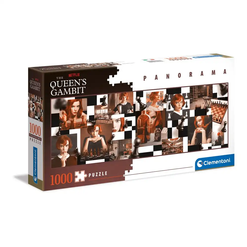 Clementoni - Netflix The Queen's Gambit Panorama Puzzle 1000 Pieces - 39696