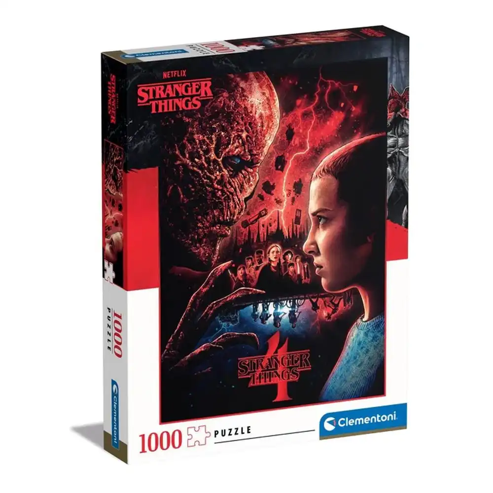 Clementoni - Stranger Things 4 Puzzle 1000 Pieces - 39763