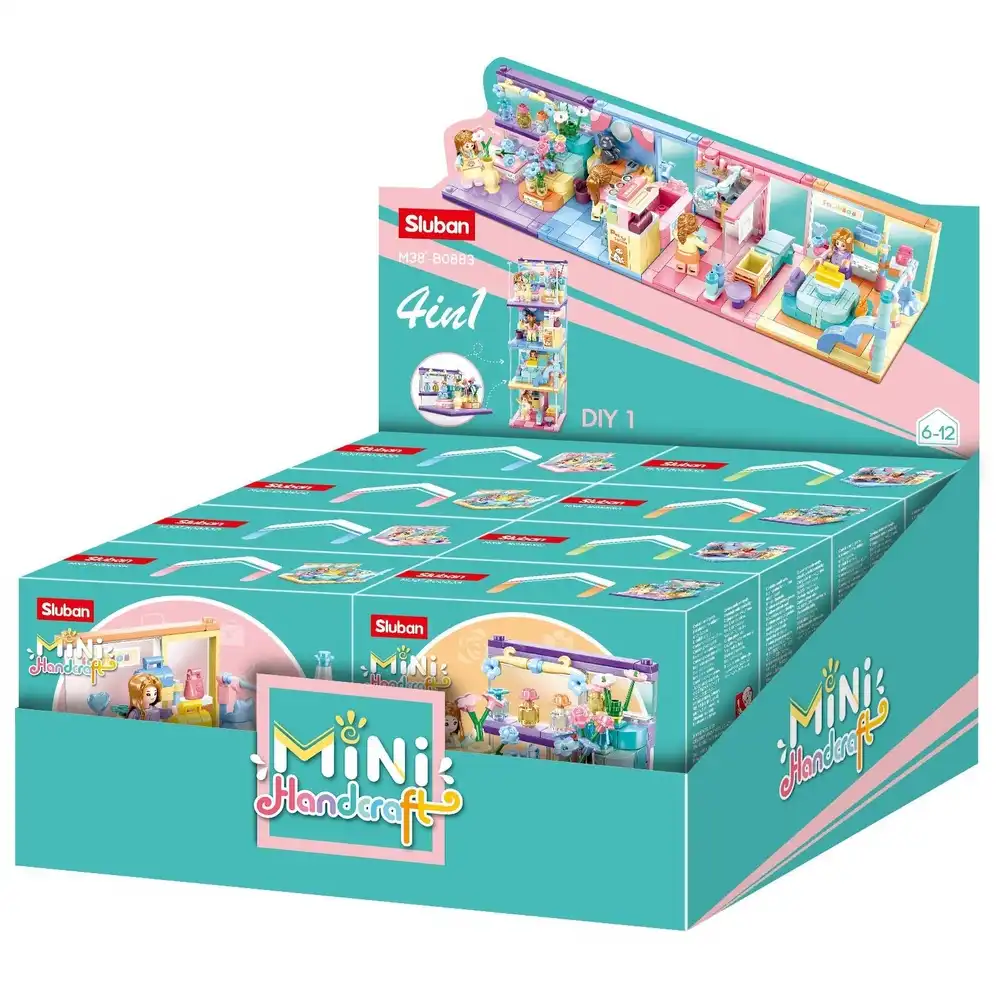 Sluban - Mini Handcraft Shops (Different Designs) - M38-B0883