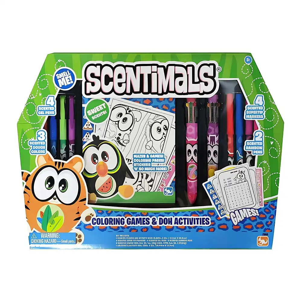 Kangaru - Scentimals Coloring Games & Doh Activities - 7368
