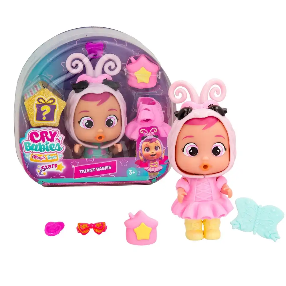 Cry Babies Magic Tears Talent Babies Nina Mini Doll - 916111