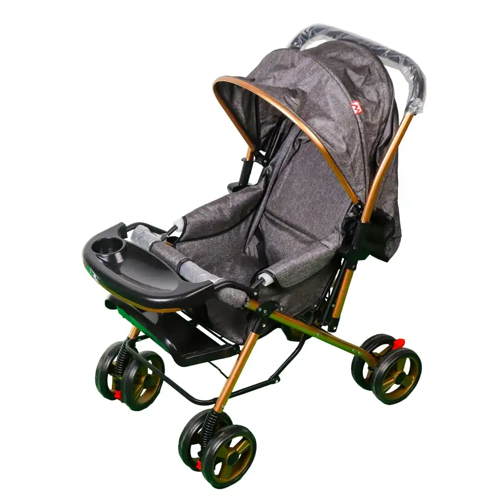 Baby Stroller Aluminum for Kids Grey - T998