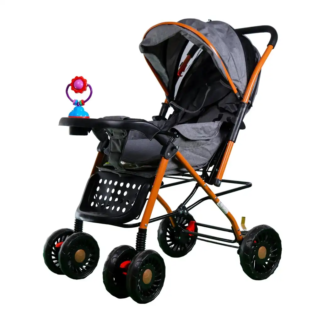 Baby Stroller for Kids Grey - 9005A