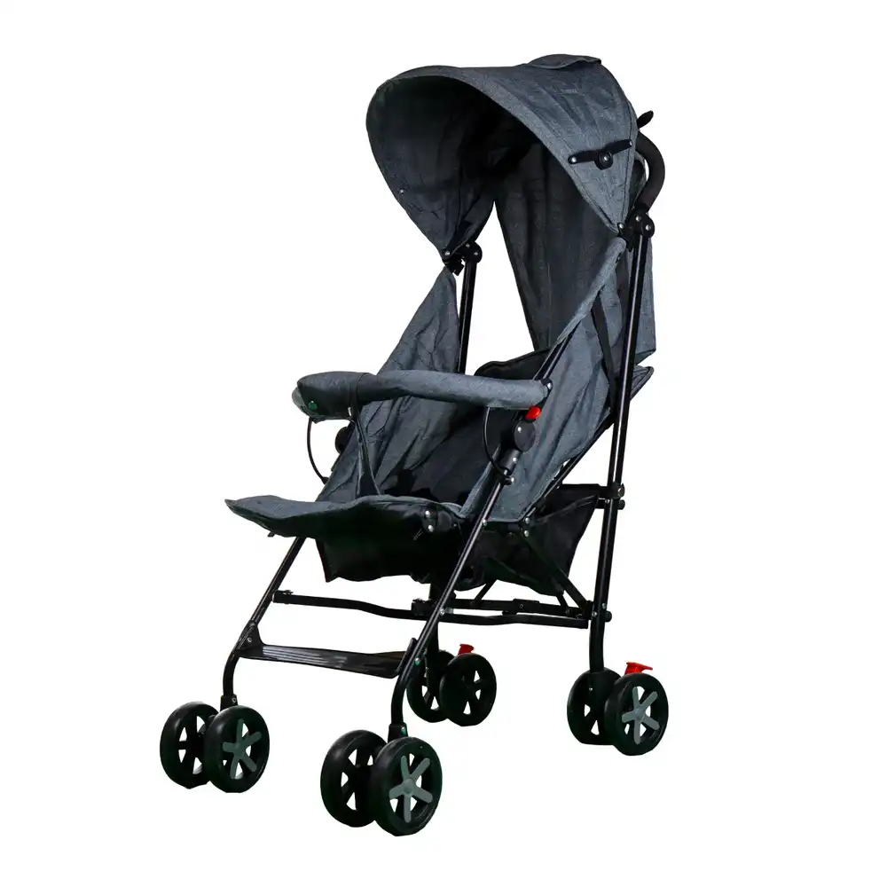 Umbrella Baby Stroller for Kids Grey - BS019
