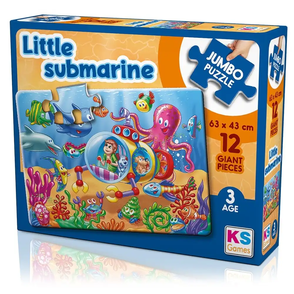 KS Games - Little Submarine 12 Pieces - 31006