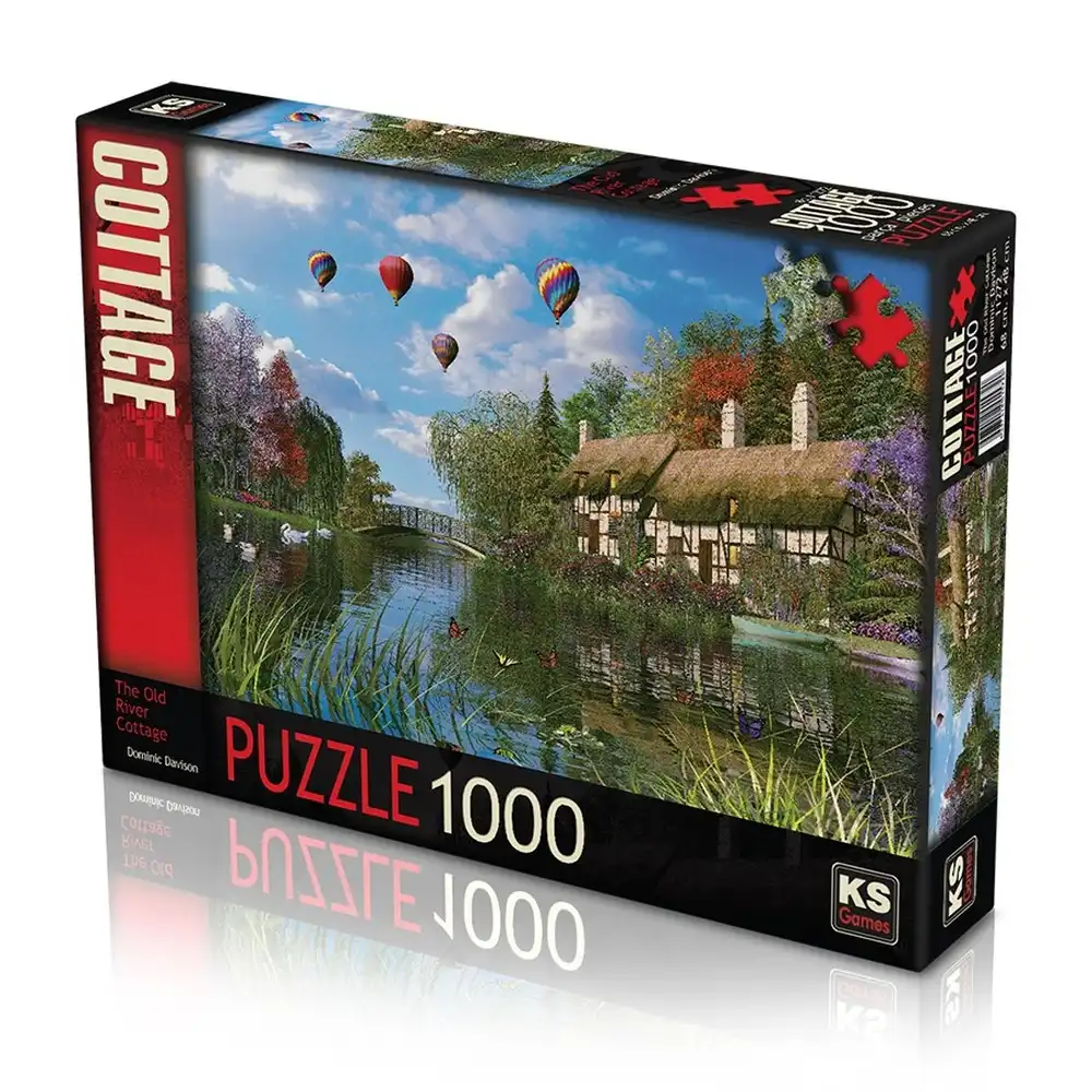 KS Games - Old River Cottage Puzzle 1000 Pieces - 11272