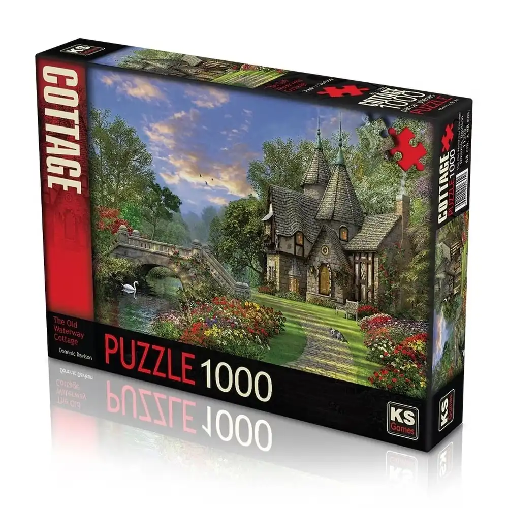 KS Games - The Old Waterway Cottage Puzzle 1000 Pieces - 11355