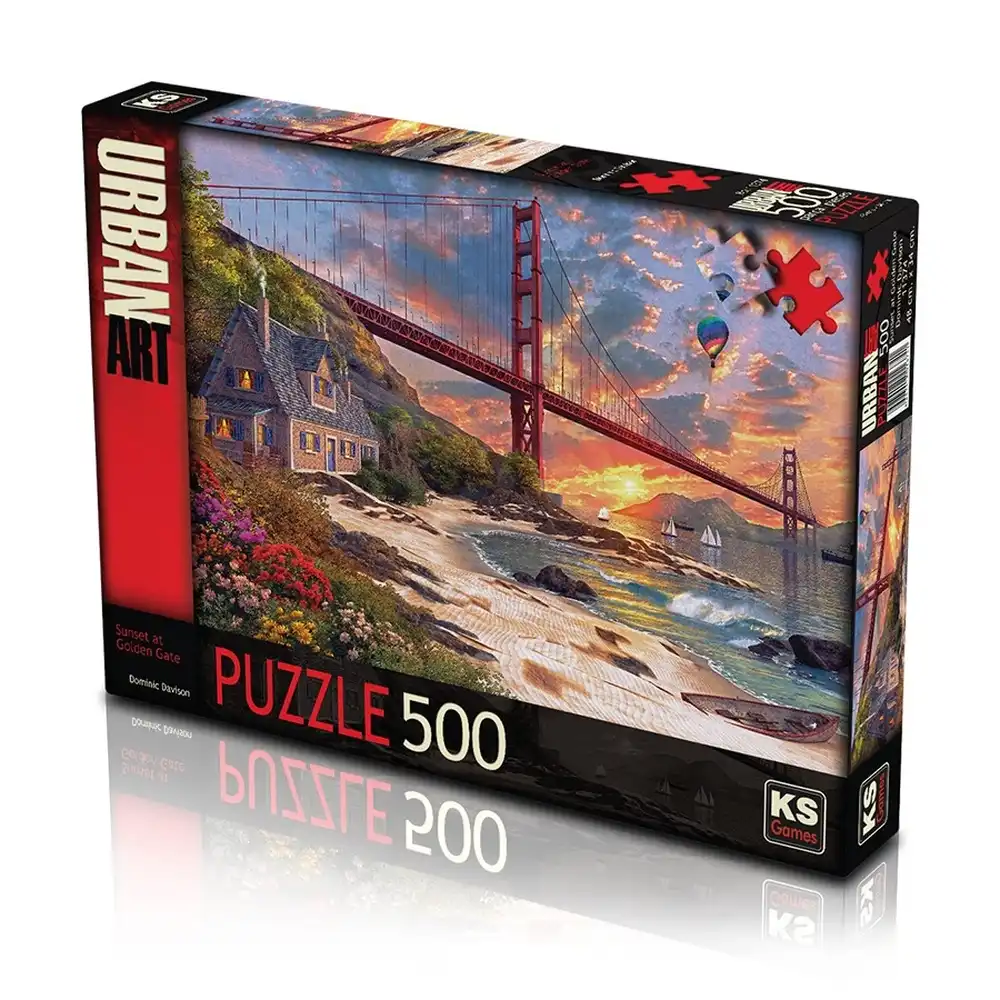 KS Games - Sunset at Golden Gate Puzzle 500 Pieces - 11374