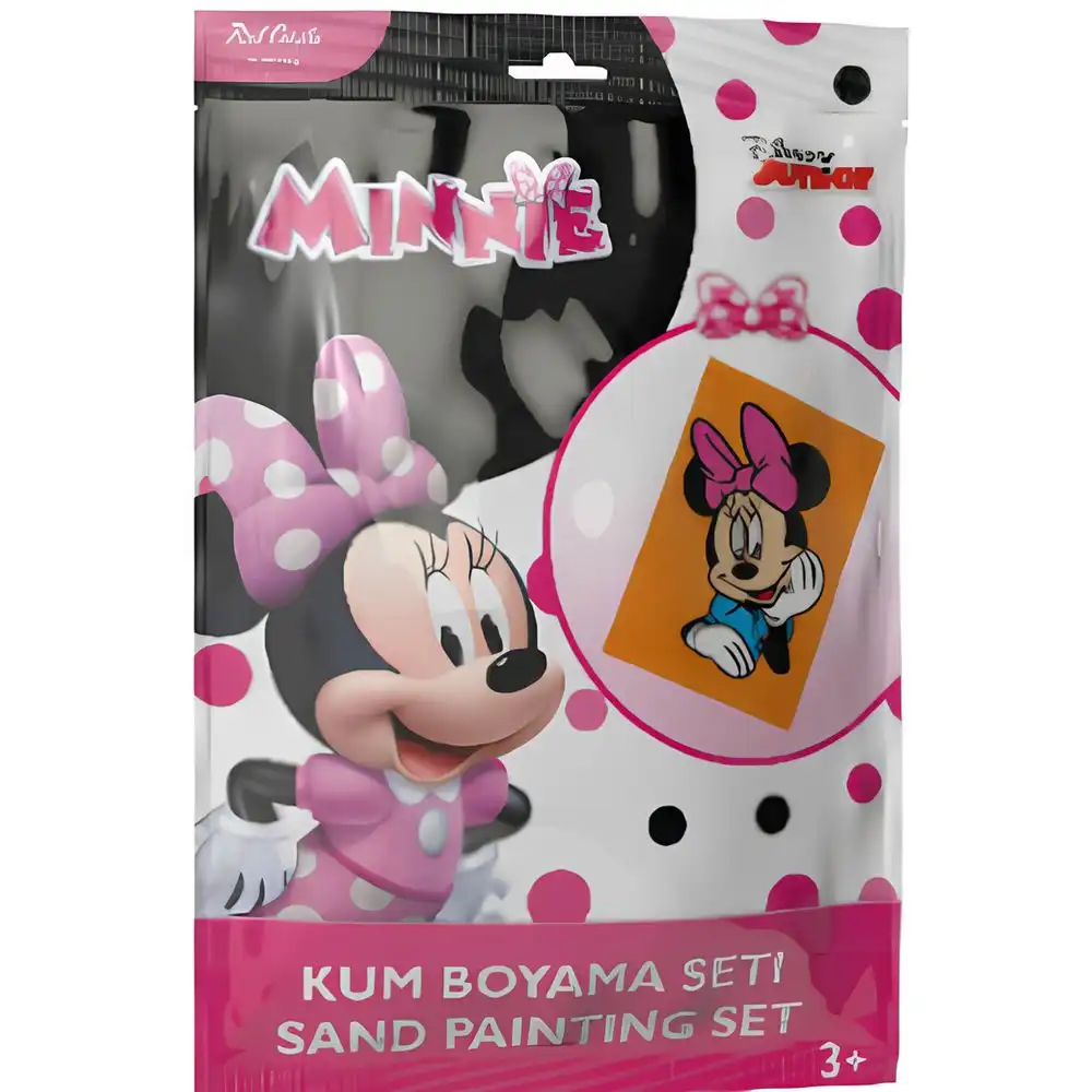 Red Castle Painting Minnie With Sand 15 Pieces - PKB-103