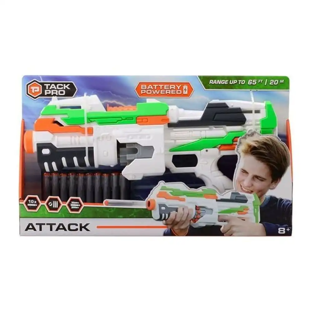 Tack Pro - Attack Gun With 10 Darts 20M - 31006