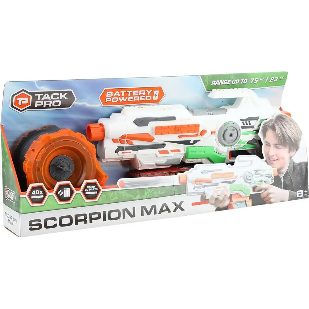 Tack Pro - EVA Dart blower Scorpion Attack X Gun With 40 Darts 23m - 31026