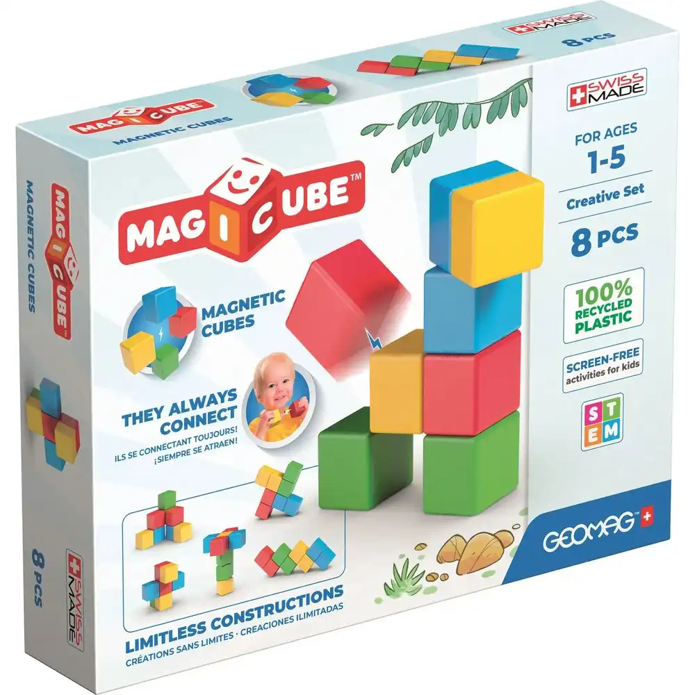 Geomag - Magnetic Cubes Creative Set 8 Pieces - 246