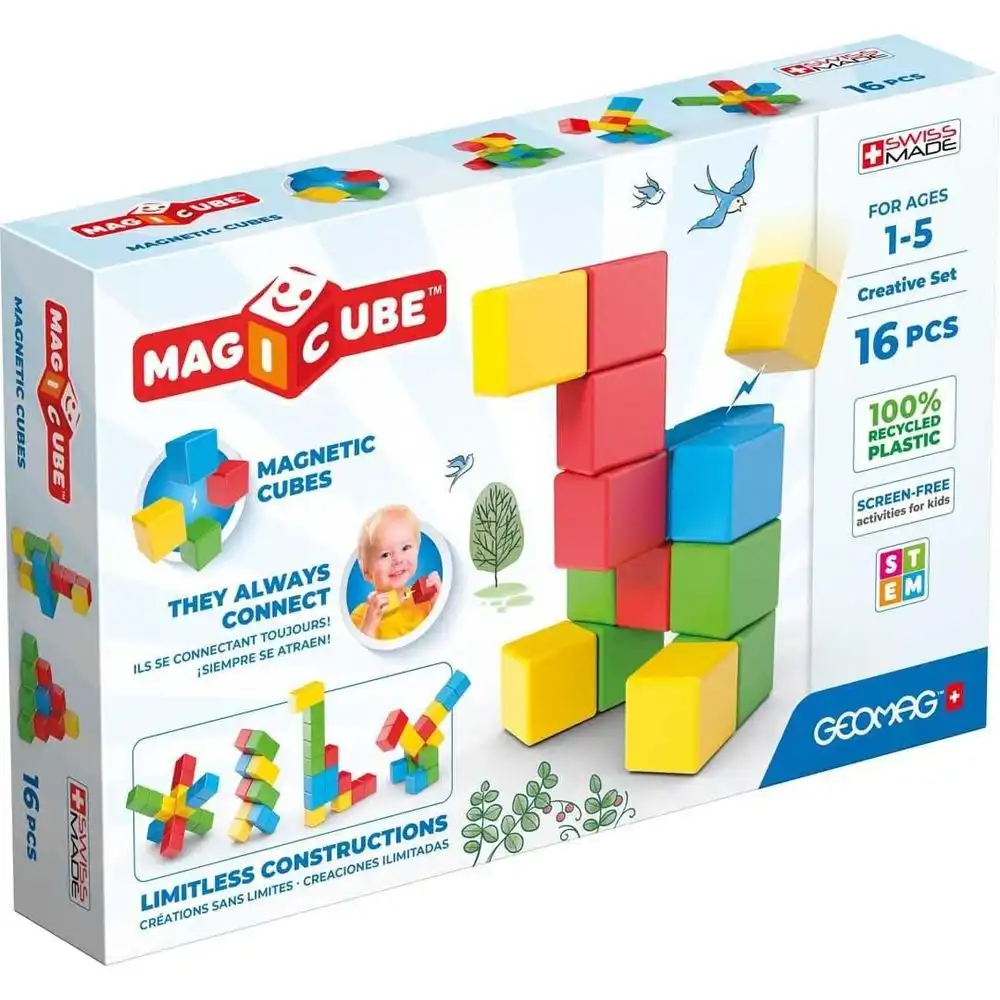 Geomag - Magnetic Cubes Creative Set 16 Pieces - 247