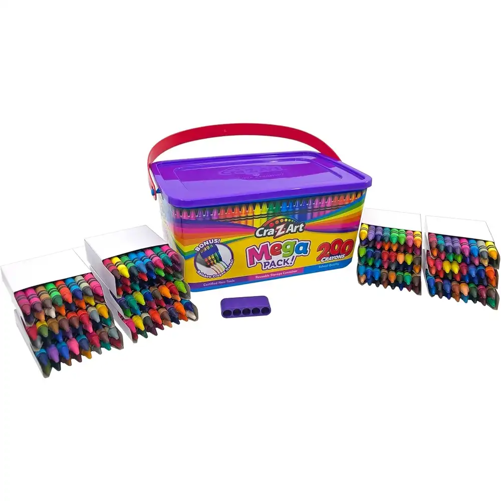 Cra-Z-Art - Crayons Mega Pack 200 Pieces - 10316 | Toyagator