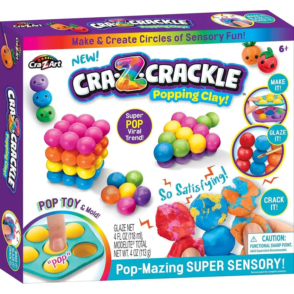 CraZArt - CRA-Z-Crackle Poping Pop-Mazing Super Sensory - 25086INT