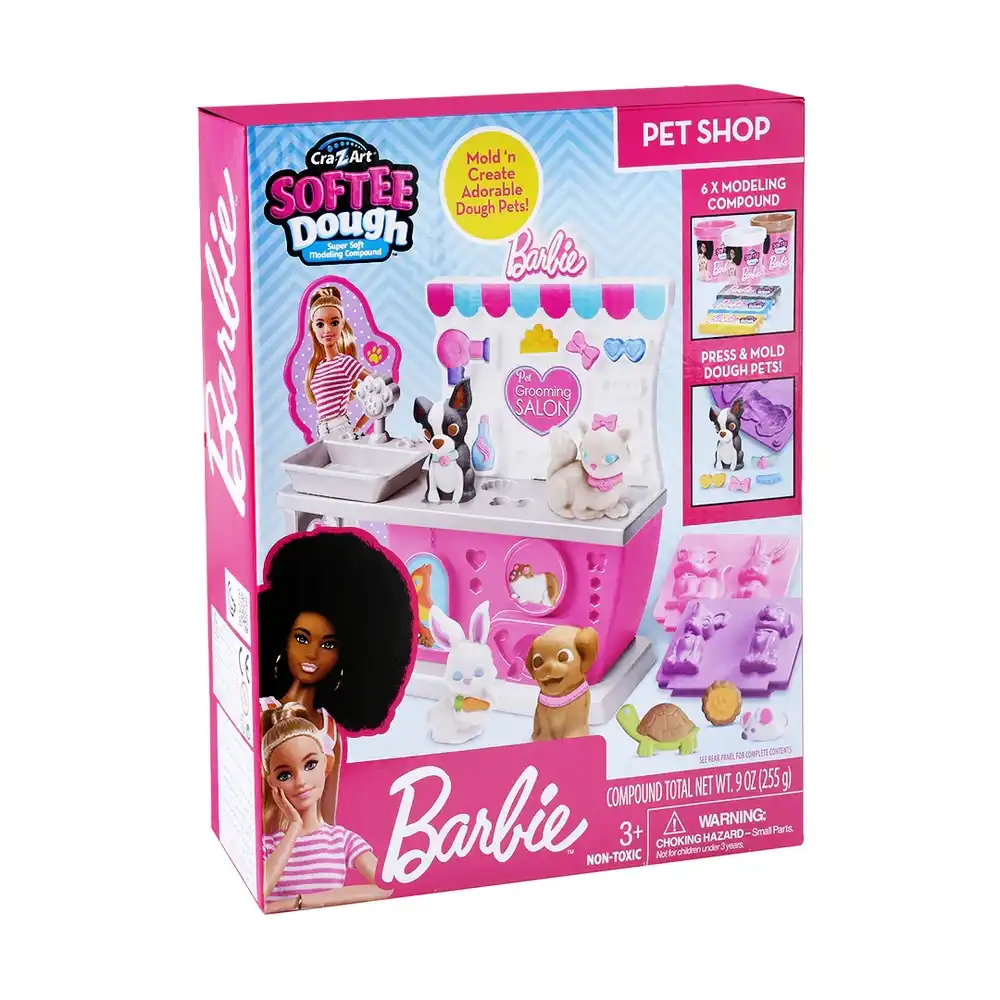 Cra-Z-Art Barbie Softee Dough Pet Shop - 34041INT-3 | Toyagator