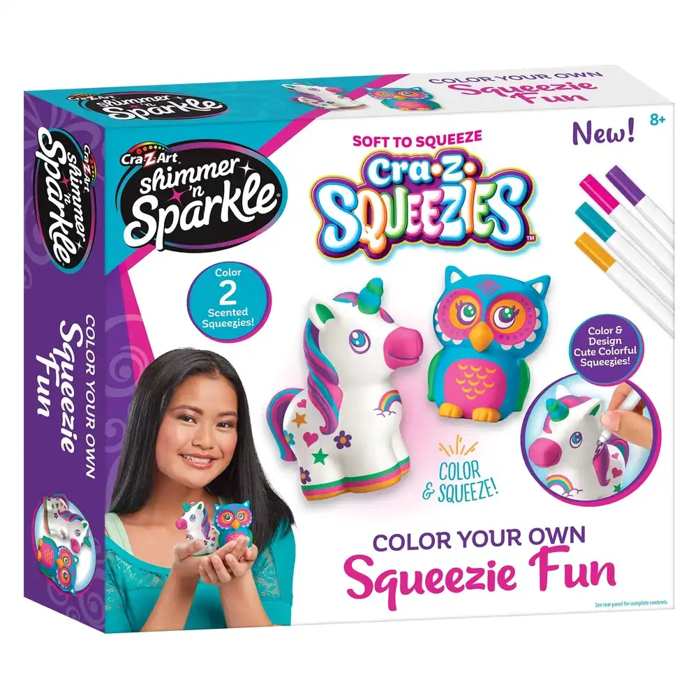 Cra-Z-Art - Shimmer 'N Sparkle Cra-Z-Squeezies Color Your Own