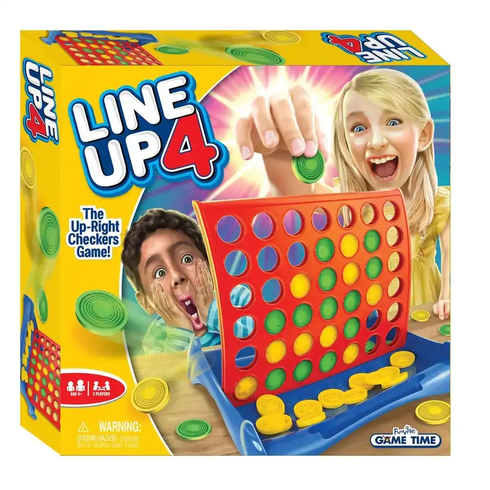 FunVille - Line Up 4 Checkers Game - 61136