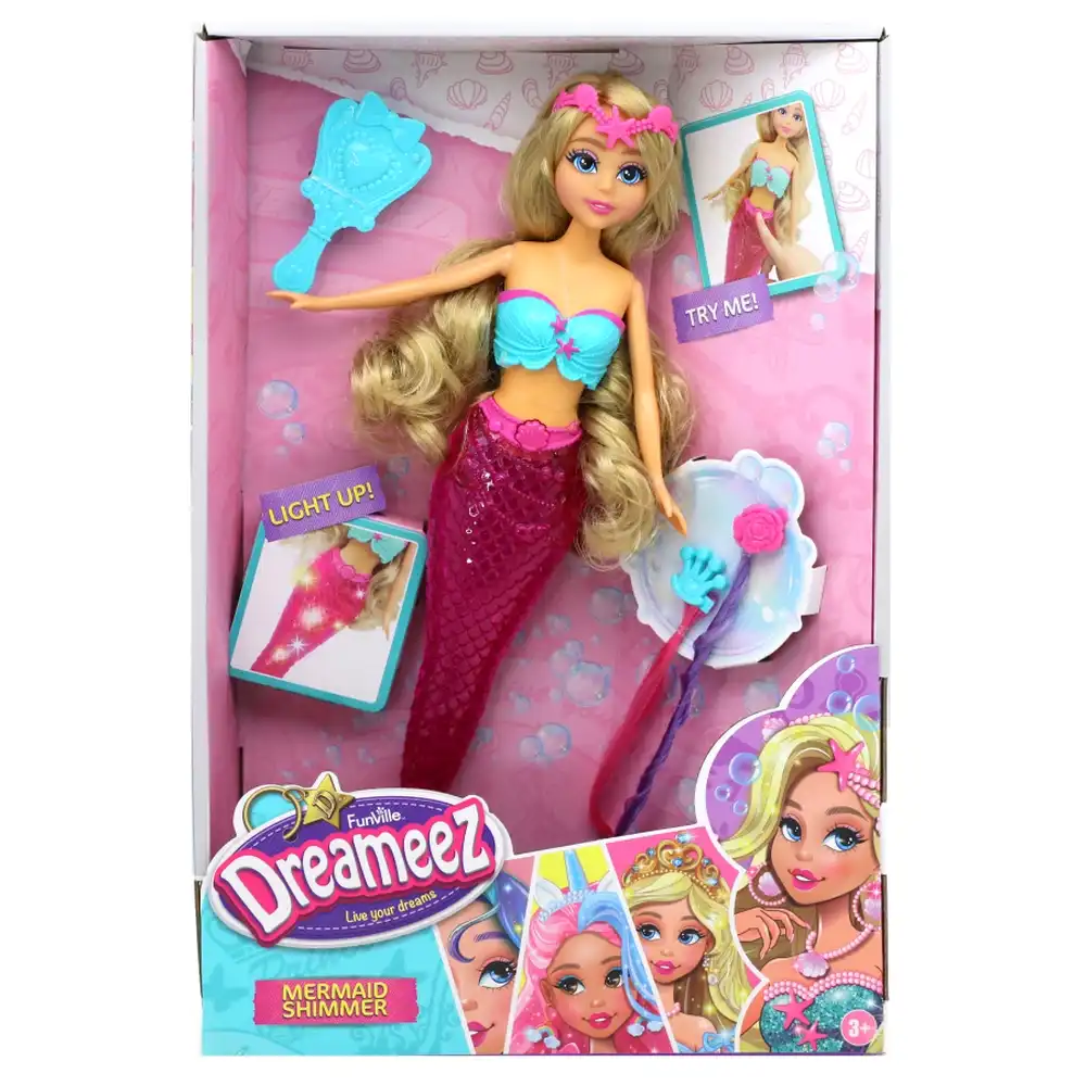 FunVille - Dreameez Mermaid Shimmer Doll - 81004