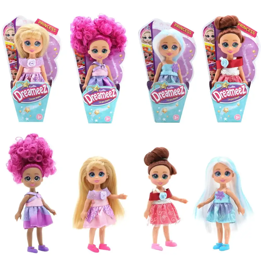 FunVille - Dreameez Princess Fairy Dolls 4 Models Assortment (Only