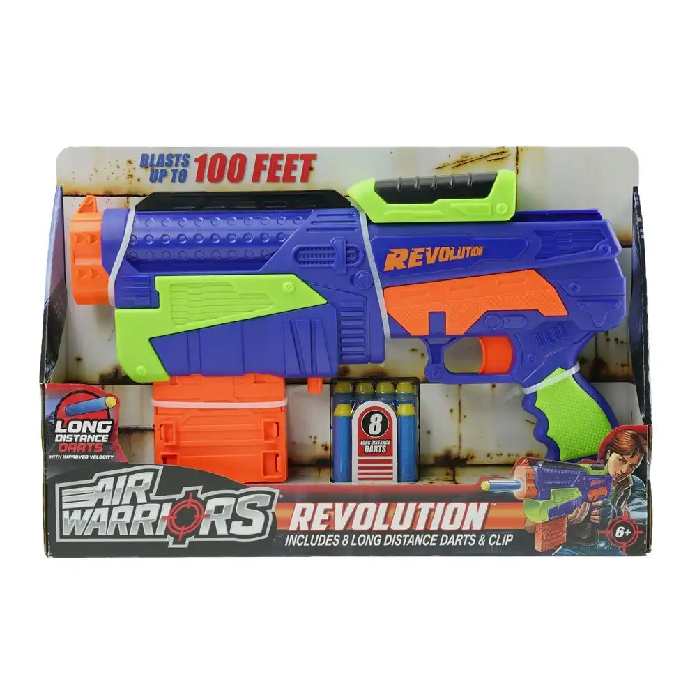 Air Warriors Revolution Foam Dart Blaster 8 Bullets - 41960