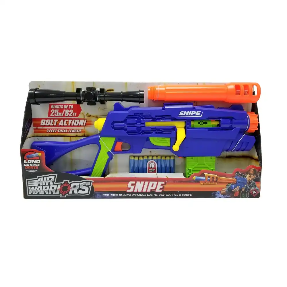 Air Warriors Snipe Bolt Actions Rifle woth 10 Darts - 48859