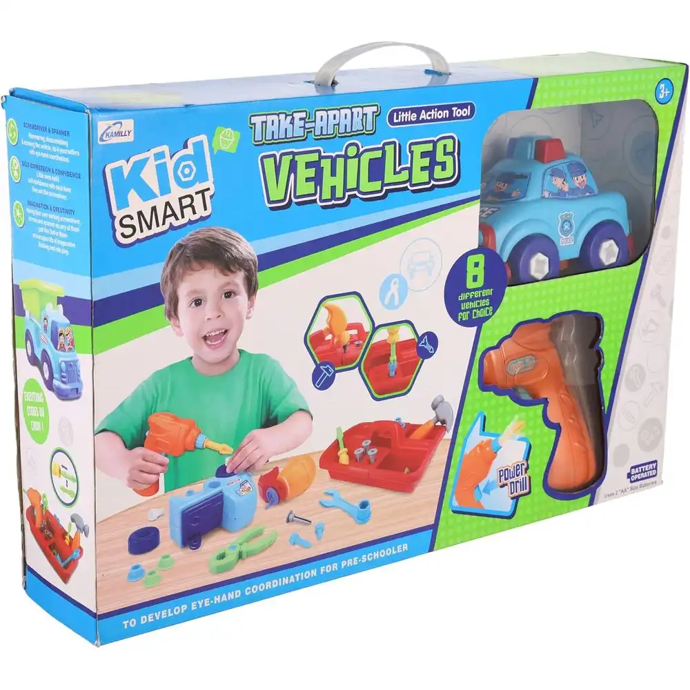 Kid Smart Little Action Tool Vehicles - KM-248B