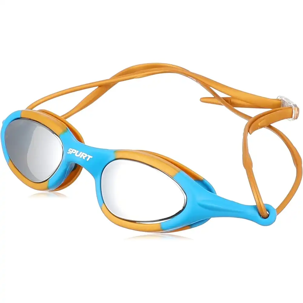 Spurt - Swimming Glasses Normal Size - Golden - SIL 1 AF MIRROR