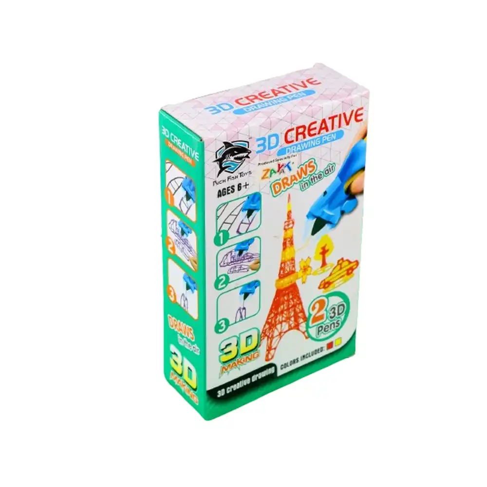 3D Creative Drawing Pen 2 Pieces - 8802-2A