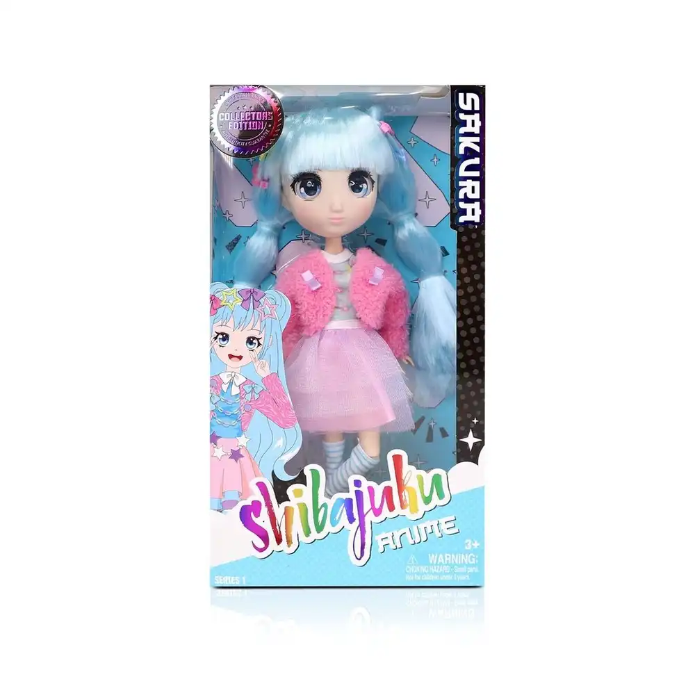 Shibajuku Sakura Anime Doll 30 cm - HUN3033