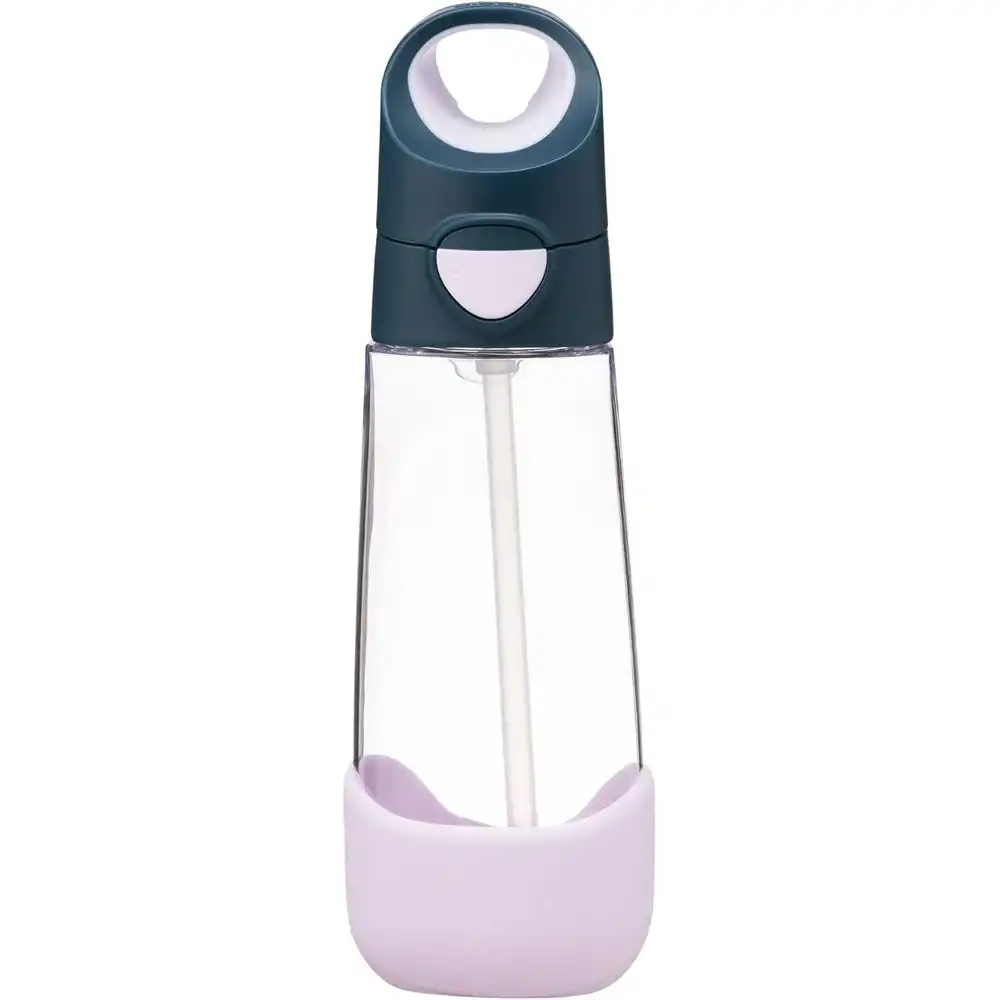 B.Box - Tritan Drink Bottle 600ML With Flip Top Lid - Navy Blue - 225