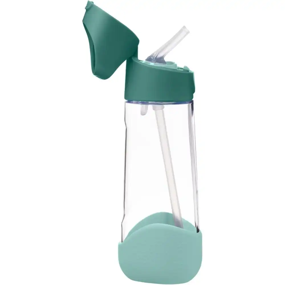B.Box - Tritan Drink Bottle 600ML With Flip Top Lid - Green - 500507