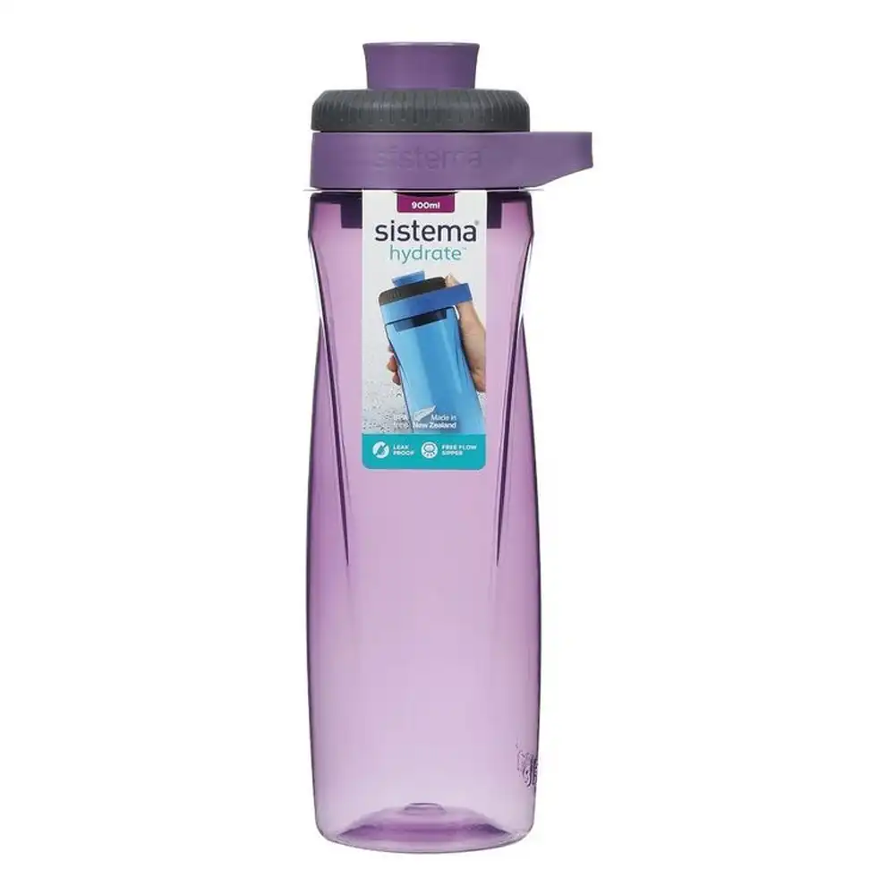 Sistema - Twist N' Chug Bottle 900 ML - Purple - 8507